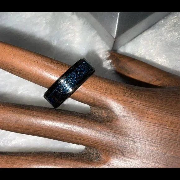 Hieroglyphic Electric Blue Black SS Band - Picture 14 of 15